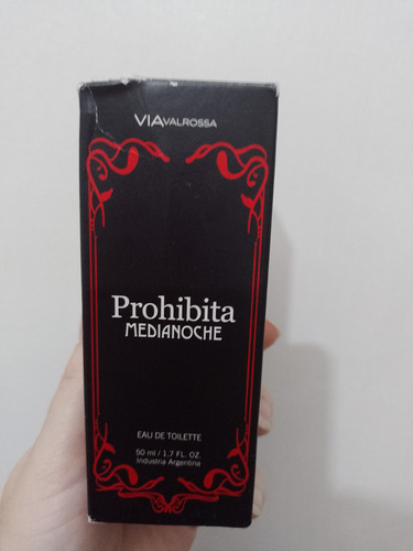 Perfume Prohibita Medianoche Edt Vía Valrossa Usado Oferta