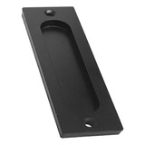 Cubeta Acero Negra Aplicar 16 Cm Puerta Corrediza Granero