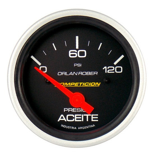 Reloj Orlan Rober Manómetro De Aceite Eléctrico Competiciòn