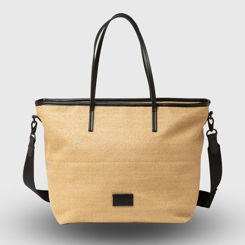 Tote Fisher Beige Black Bubba Color Café