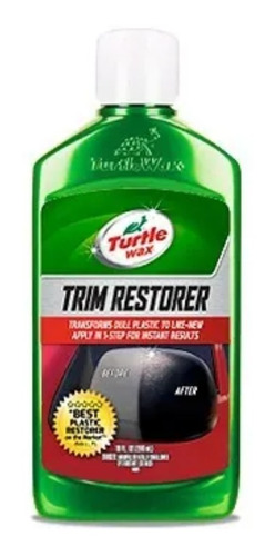 Turtle Wax Trim Restorer 296ml Restaura Plasticos Exterior 