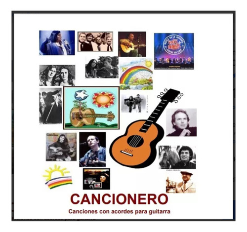 Cancionero Para Guitarra + 490 Clasicos Variados 