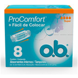 Absorvente Interno Ob Procomfort Super 8 Unidades