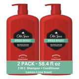 Old Spice Pure Sport - Champú Y Acondicionador 2 En 1 Para.