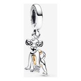 Charm Simba 100 Aniversario Plata Ley 925