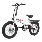 Gotrax Bicicleta Electrica Plegable R1 De 20 Pulgadas Con Ra
