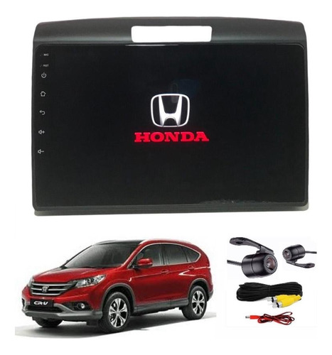 Multimídia Honda Crv 2012/2013/2014/2015/2016 Android Tela 9