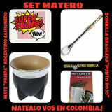 New!set Matero!mate Pampa Argentino+bom - Kg a $429