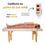 Vibro Manta Térmica Digital Corpo Int Bivolt  Termoterapia