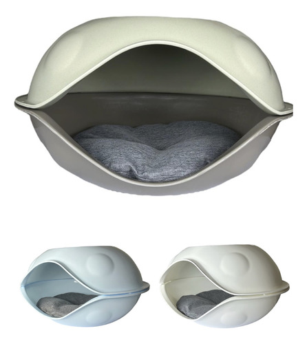 Cama Casa Para Gato Y Perro Resistente Moderna Mediana 52 Cm