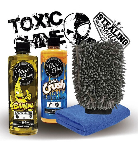 Toxic Shine | Kit Combo Lavado | Básico #05 | Shampoo + Cera