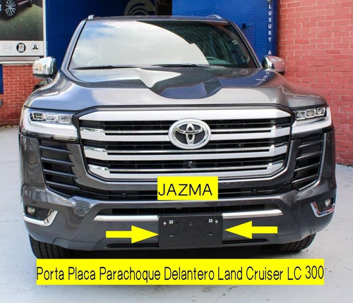 Porta Placa Parachoque Delantero Land Cruiser Lc 300  Foto 3