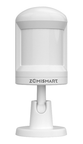 Sensor De Movimento Inteligente Zemismart Tuya Pir Branco