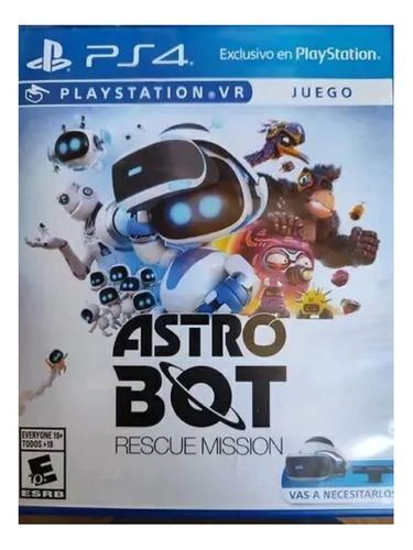 Juego Playstation 4 (ps4): Astro Bot Rescue Mission (vr