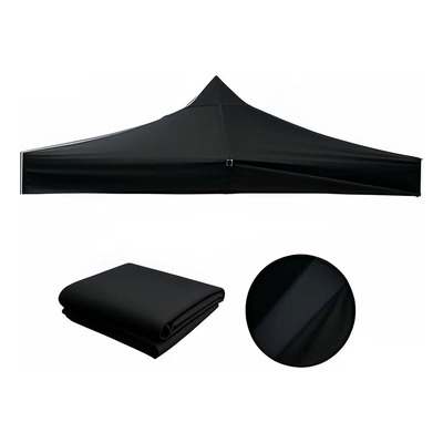 Repuesto Lona Para Toldo Jardin 3x3 100% Impermeable Negro | Meses sin interés