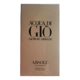 Perfume Importado Hombre Acqua Di Gio Homme Absolu Edp 125ml