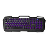 Teclado Gamer Semi Mecânico Led Rgb Pc Usb Oex Game Original