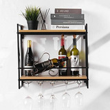 Botellero De Pared Para Botellas De Vino 21,6''