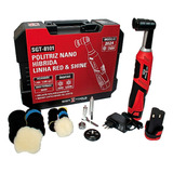 Politriz Sigma Tools Sgt 8101 Nano Hibrida 300w Red & Shine