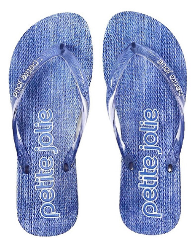 Chinelo Petite Jolie Fresh Pj6969 Translucido/jeans