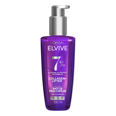 L'Oréal Paris Elvive Collagen Lifter Crema Para Peinar Volumen, Anti-Frizz, Para Todo Tipo de Pelo, Si Dejarlo Pesado, Para un Pelo con Más Cuerpo, 100ml | MercadoLibre