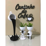 Cantinho Do Café - Arquivo Stl Para Impressão 3d