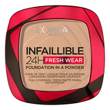 Loreal París Polvo Compacto Infaillible 24 Hs Fresh Wear