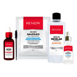 Revlon - Pack Facial Agua Micelar  Suero De Ácido Salicílico