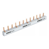 Puente Peine Tripolar Steck P/ Termica 57 Polos 1 Metro 3x19