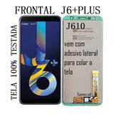 Tela Frontal J6+plus + Capinha+ Película