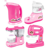 Powertrc Juego De Cocina Para Niños, Hervidor, Exprimidor, C