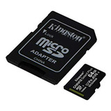 Tarjeta De Memoria Kingston 64gb Microsdxc Canvas Select Plu