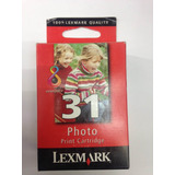 Cartucho Original Lexmark 31 Foto P4330/p4350/p6250