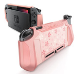 Funda Para Nintendo Switch Y Control Joy-con Rosa
