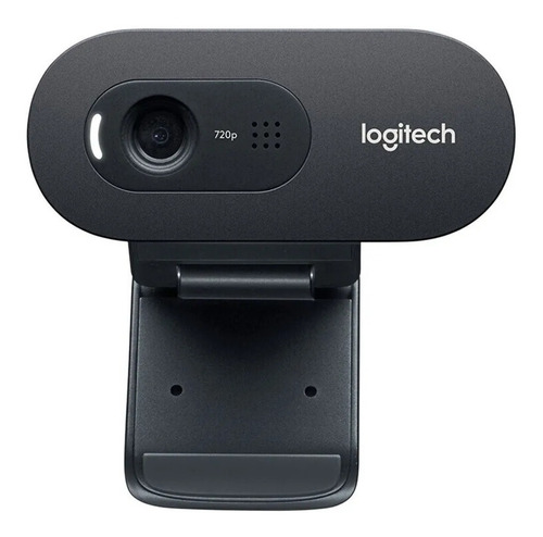 Webcam Logitech C270i 720p Hd Usb Com Microfone Integrado Co