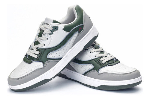 Zapatilla Skate Verde / Blanca / Gris Further Hombre Atomik