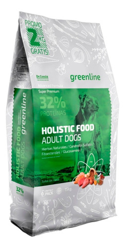 Alimento Dr.cossia Greenline Holistic Food Adult Dog X 17kg 