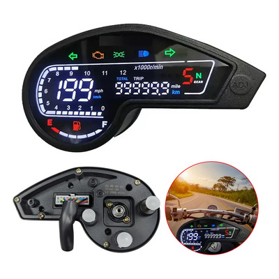 Tablero De Instrumentos Digital Universal For Motocicleta ! | Envío gratis