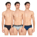 Calzones Micro De Intense Power 3 Pack Ck Para Hombre Nb3610