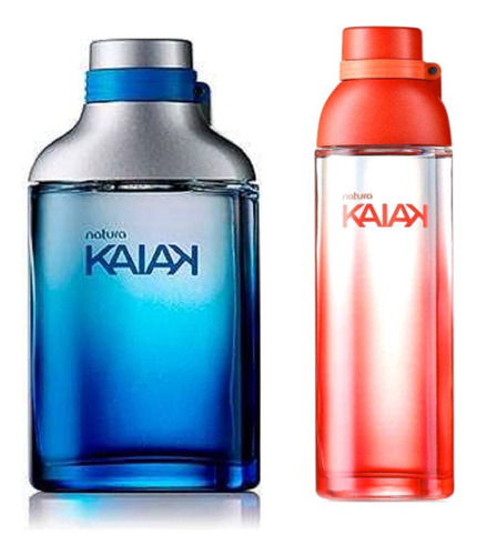 Kaiak Clássico Natura Colônia Masc + Fem 100ml - Kit C/2