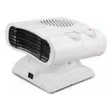 Calefactor Calentador Termoventilador Portátil Invierno Color Blanco