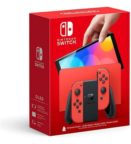 Nintendo Switch Oled Color Rojo Mario ( Nueva Japonesa)
