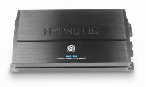 Amplificador Hypnotic 4ch De Gra Potencia Y Desepeño Hyp1254 Color Negro