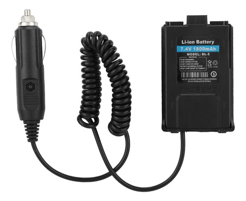 Adaptador De Cargador De Coche De 12 V Para Radio Baofeng Uv