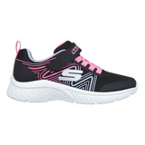 Zapatilla Skechers Microspec Plus Negro Niña