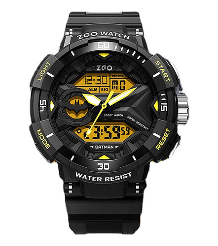 Reloj Electrónico Deportivo Dc Batman Electronic Watch Para