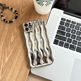 Funda Tpu Premium Cromado Silver Para iPhone 11 Pro Max