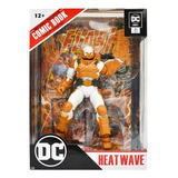Dc Heat Wave The Flash Comic Page Punchers Mcfarlane Toys