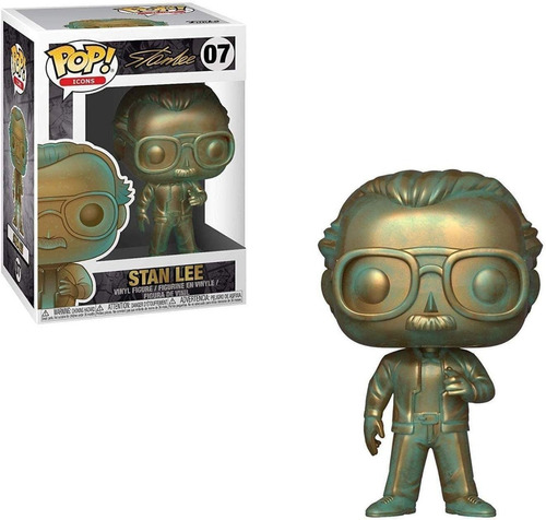 Stan Lee 07 Funko Pop! Icons Original Sellado Nuevo Oferta !