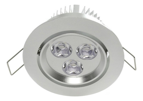 Foco Led Empotrable 3w Blanco Frio